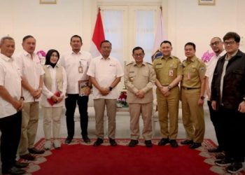 Audiensi ke Gubernur, PBVSI DKI Jakarta Paparkan Strategi Pengembangan Atlet Voli