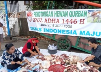 Potong Kurban, Seknas Indonesia Maju Yakini Presiden Prabowo Pro Rakyat