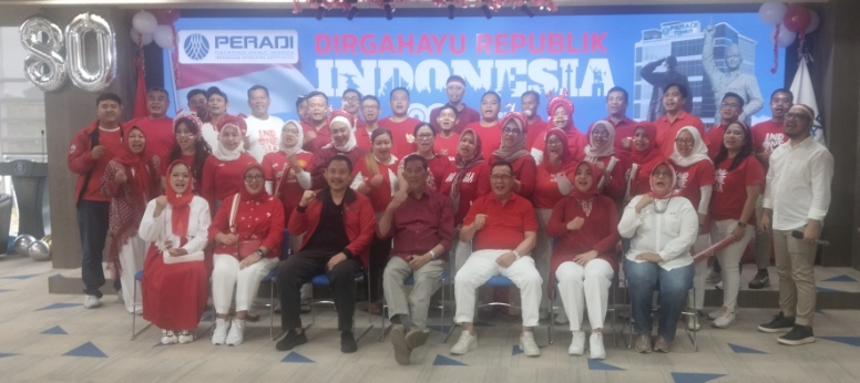 Gebyar Kemerdekaan RI Gempita di PERADI Tower