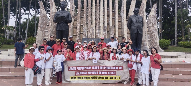 HUT RI Ke-80, Seruan Lantang Warga HKBP: Tutup TPL!