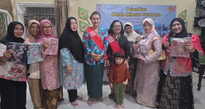 Dyah Eko Setyowati Pimpin Bunda Milenial Surabaya