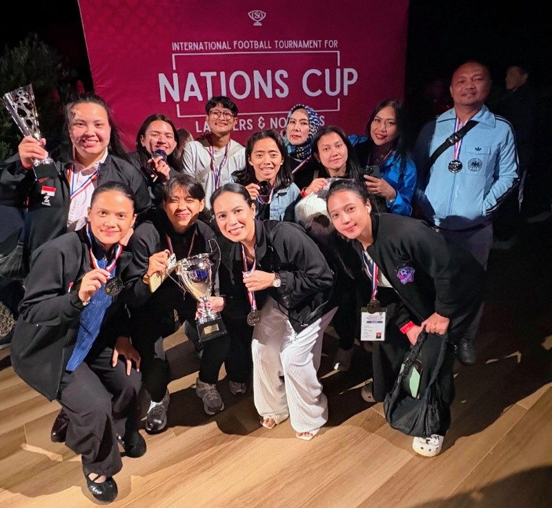 Srikandi Lawyers FC Toreh Prestasi Gemilang di Nations Cup 2025 Kroasia