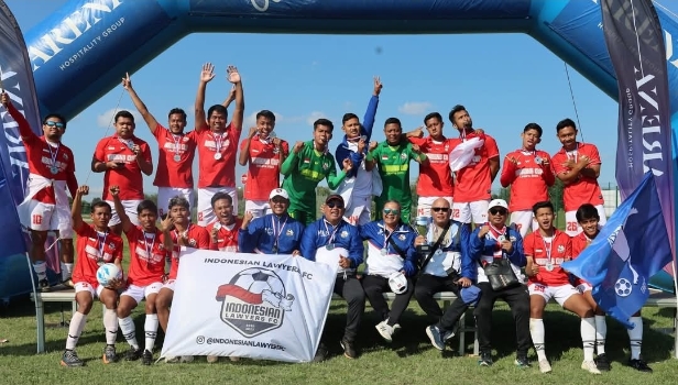ILFC Runner-up di Turnamen Sepakbola Advokat & Notaris Nations Cup 2025