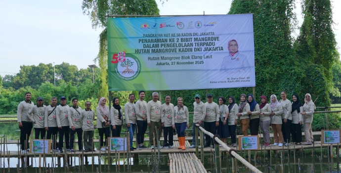 HUT ke-58, Kadin DKI Jakarta Rawat Lingkungan Berkelanjutan