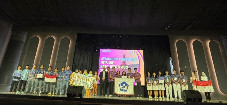 SMP Labschool Cireundeu raup dua emas pada kompetisi internasional di Bali