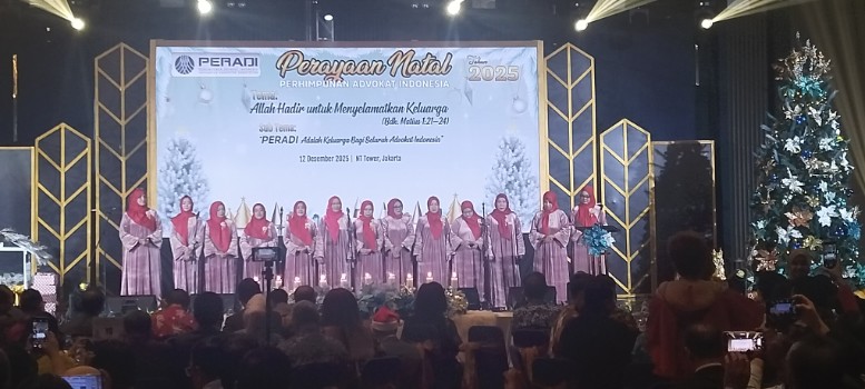 Natal PERADI 2025, Semangat Toleransi & Berbagi Kasih