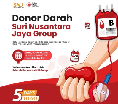Awali 2026, Suri Nusantara Jaya Group Gelar Donor Darah