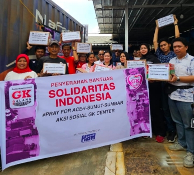 GK Center ‘Turun Gunung’ Bantu Korban Bencana Sumatera