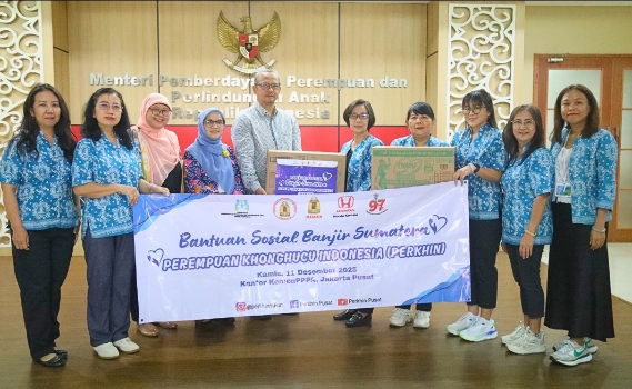 PERKHIN Salurkan Bantuan Bagi Korban Bencana di Sumatera