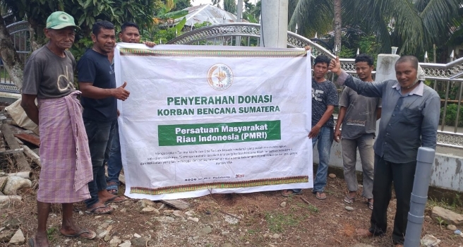 PMRI Bangun Sumur Bor Bagi Warga Terdampak Bencana di Aceh