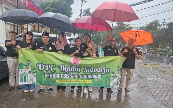 IKADIN Sidoarjo Santuni Anak Yatim dan Berbagi Berkah