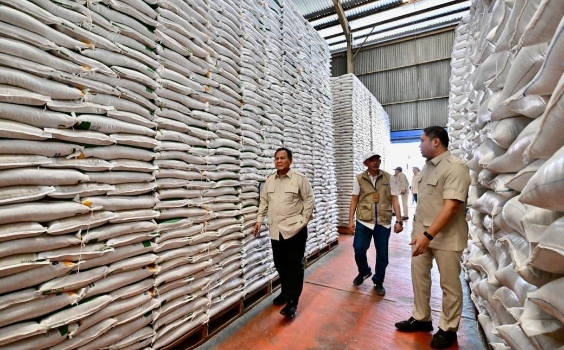 Ketum KADIN DKI: Sidak Presiden Prabowo ke Gudang Beras Bukti Swasembada Pangan Nyata
