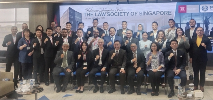 PERADI – Law Society of Singapore Jalin Kemitraan Strategis