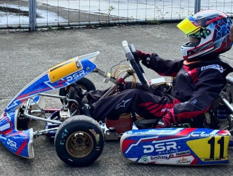 Disupport Arimbi Group, Aa Ghaniy Sukses Juarai Lomba Gokart di Usia Belia