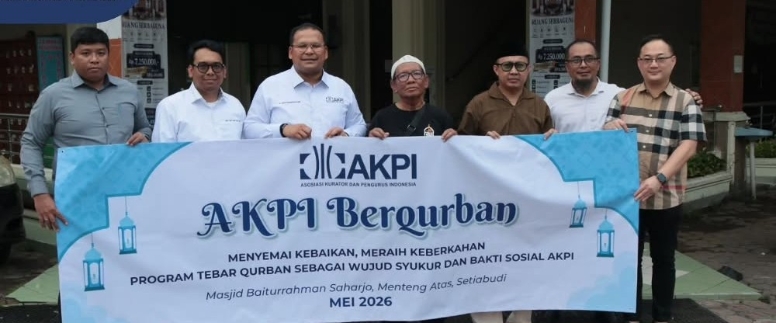 Idul Adha 1447 H, AKPI serahkan sapi ke Masjid Baiturrahman