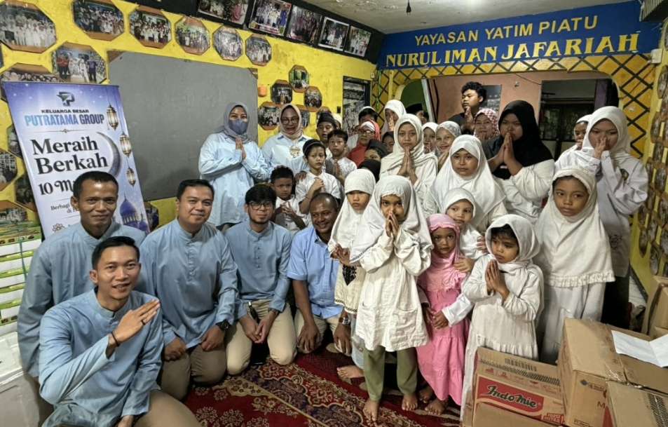 Hari Asyura, Putratama Group Bagikan Bantuan ke Berbagai Yayasan