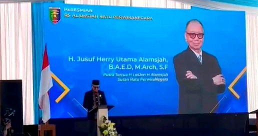 Peresmian RS Alamsjah Ratu Perwira Negara, Jusuf Herry: Keteladanan Beliau Sumber Inspirasi