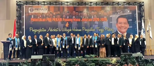 Miko Kamal Sukses Pimpin PERADI Padang, Terus Bersinergi