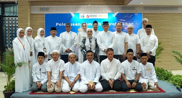 Diana Dewi lepas karyawan SNJ Group pergi umrah
