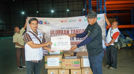 Gunakan teknologi retort, Forum CSR DKI dan SNJ kirim pangan ke NTT