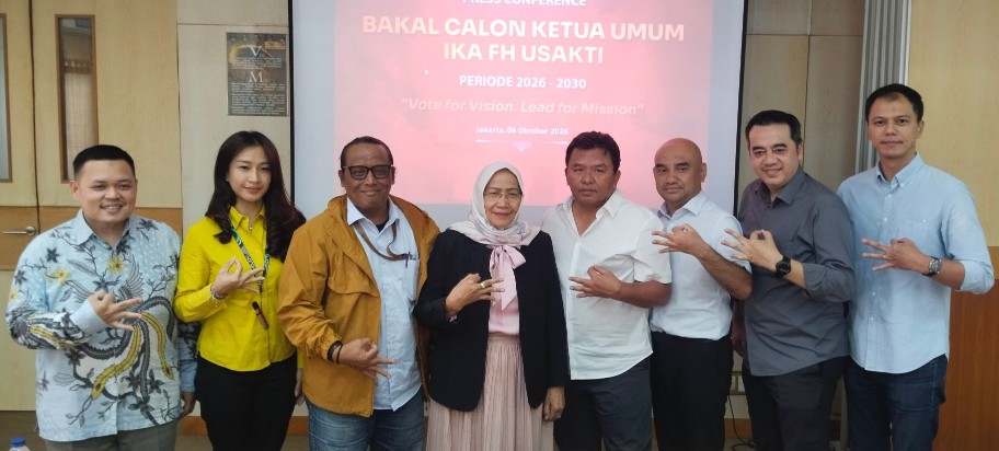 Pemilu Raya IKA FH Usakti 2026, Dua Caketum Siap Berkompetisi