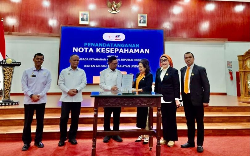 Penandatanganan Nota Kesepahaman Lemhanas dengan Ikanot Undip